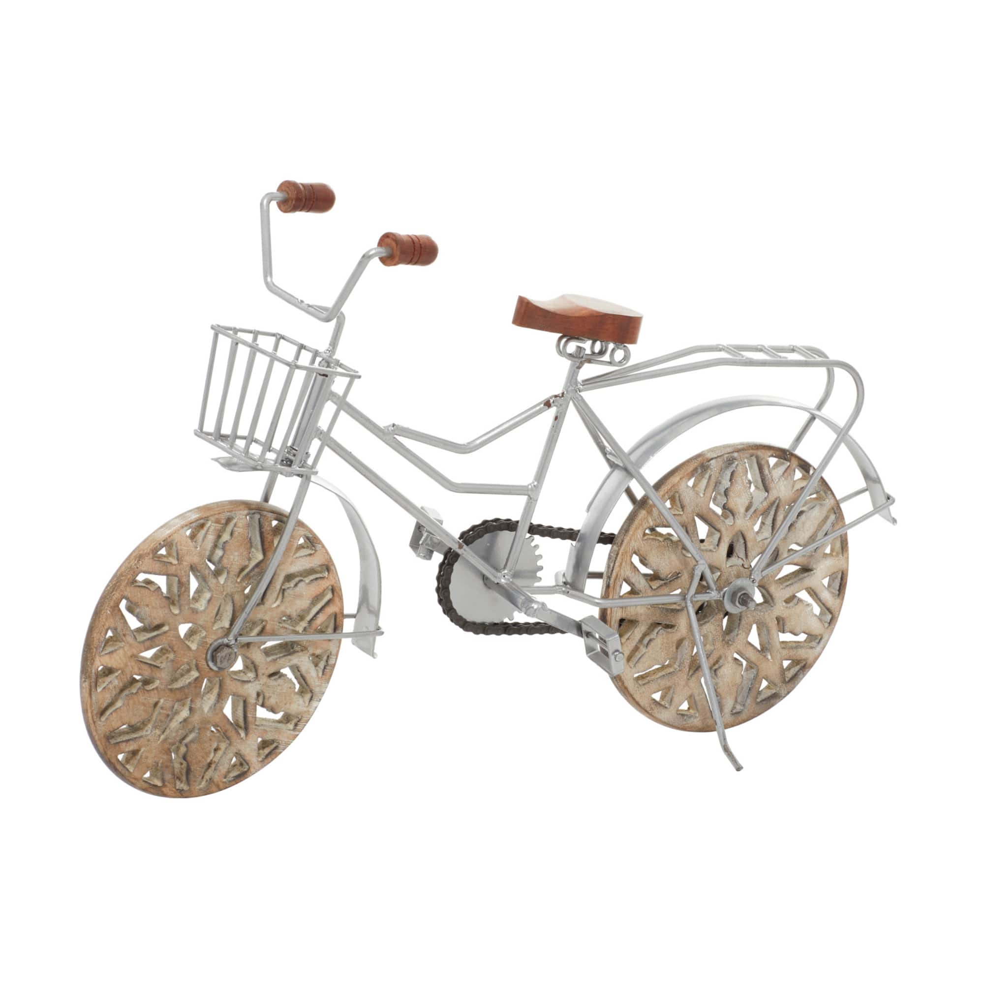 19" Brown Metal Vintage Bicycle